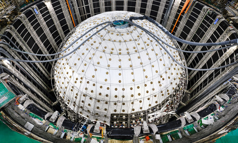 A major new neutrino experiment is nearing completion