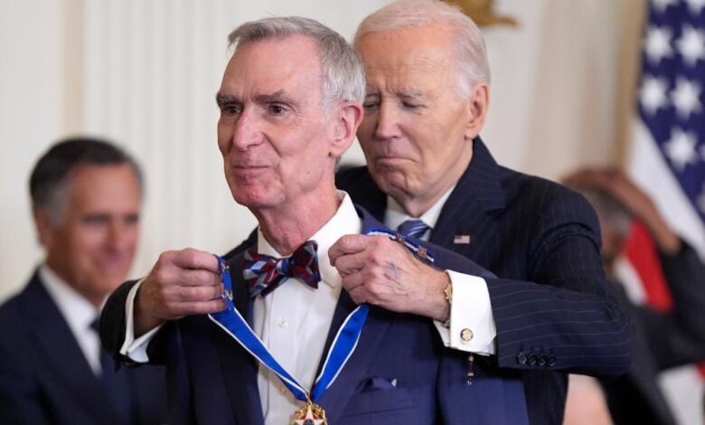 Bill Nye awarded Presidential Medal of Freedom